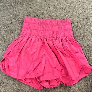 The Way Home Shorts in bright pink